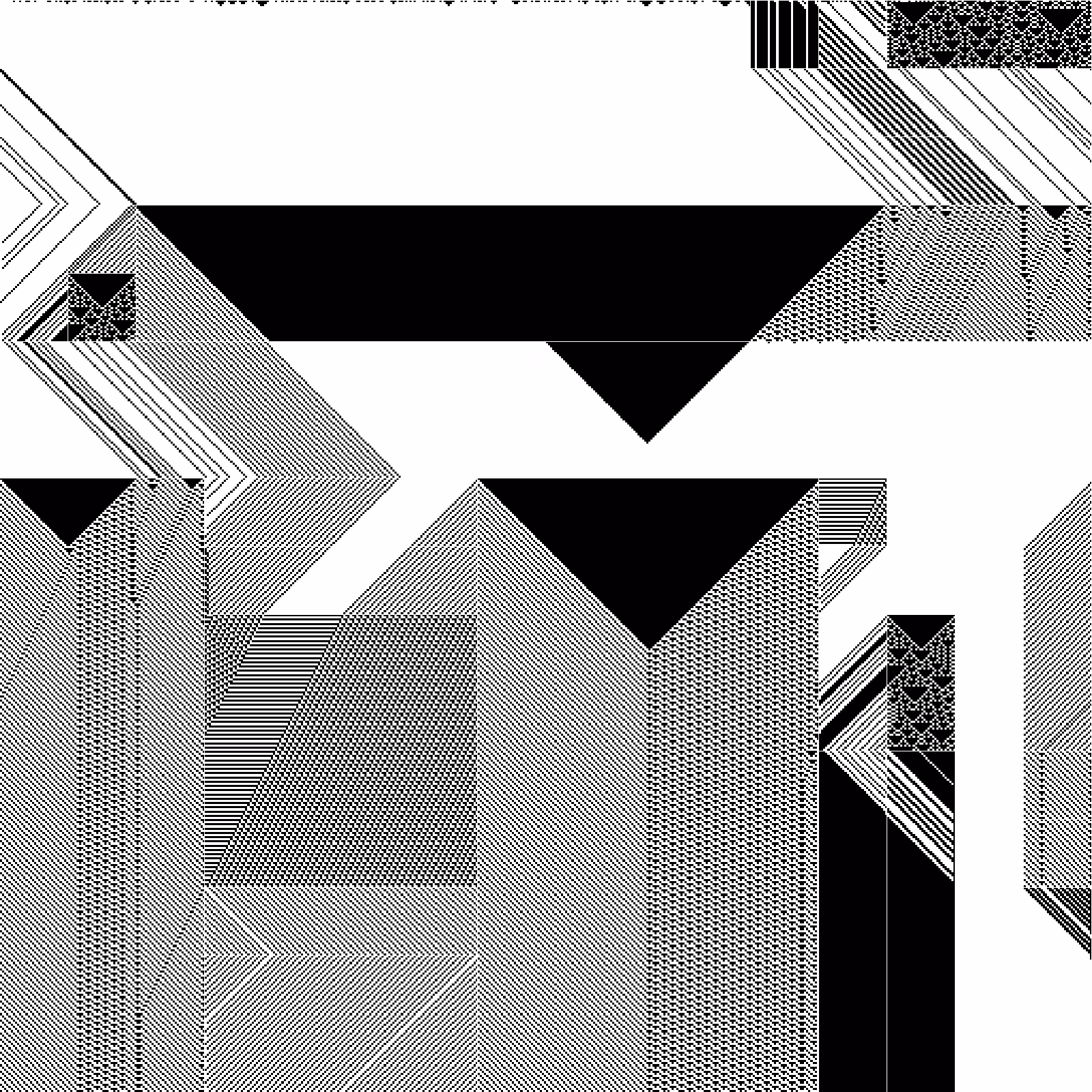 RULES (for Elementary Cellular Automata) #207