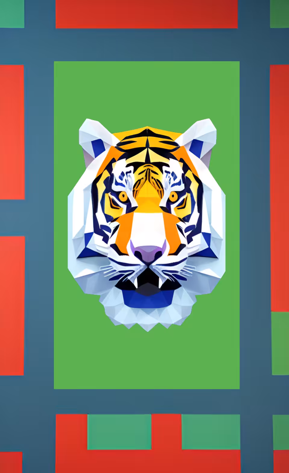 tiger face #3