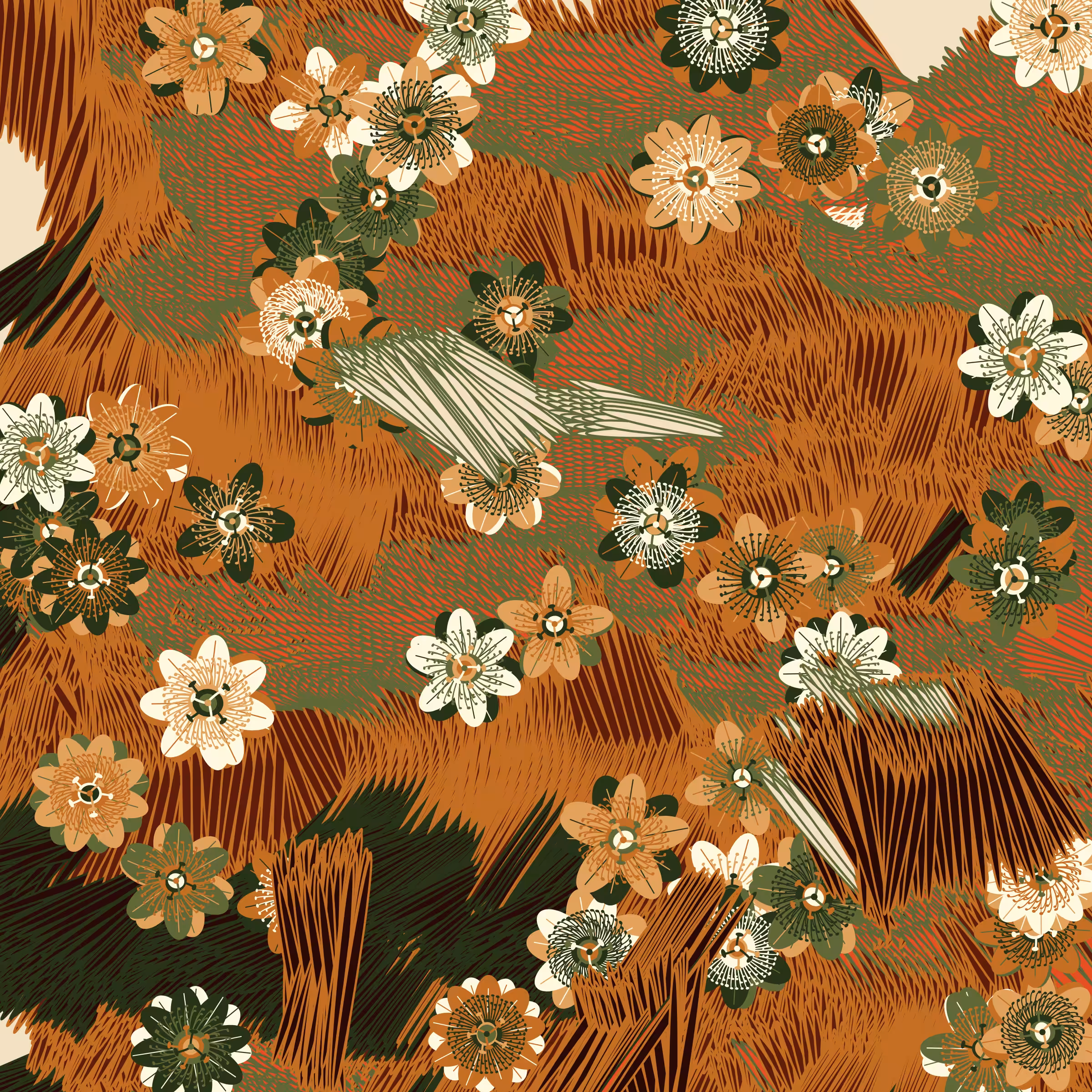 Fragments of an Infinite Field #729