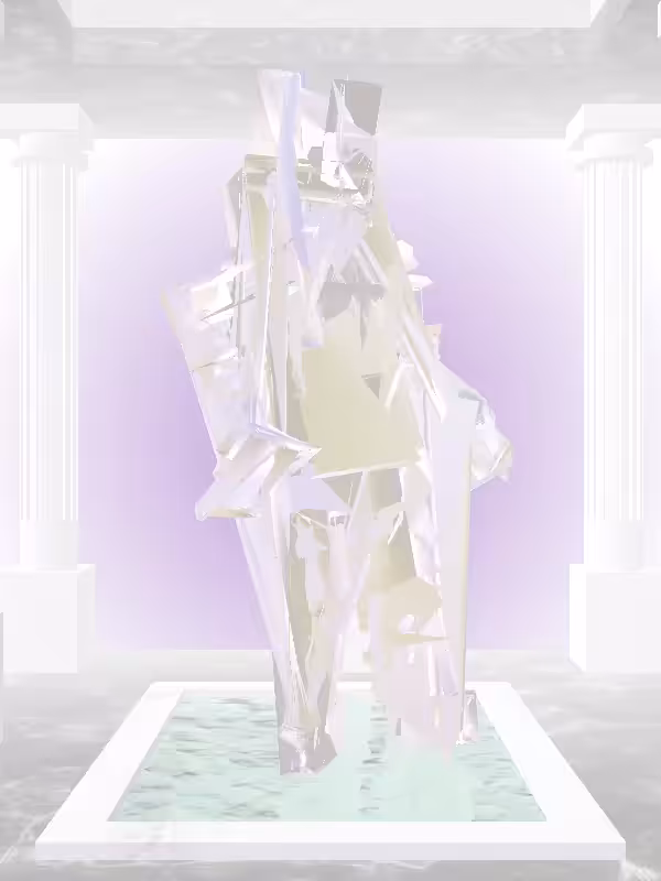 HeavenComputer: The Drunk Shimmery Violet Garden Man #3314