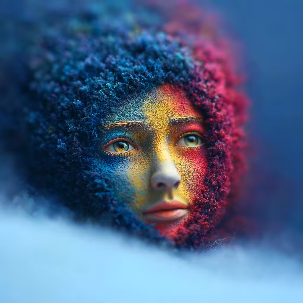 Where Colors Hide the Silence
