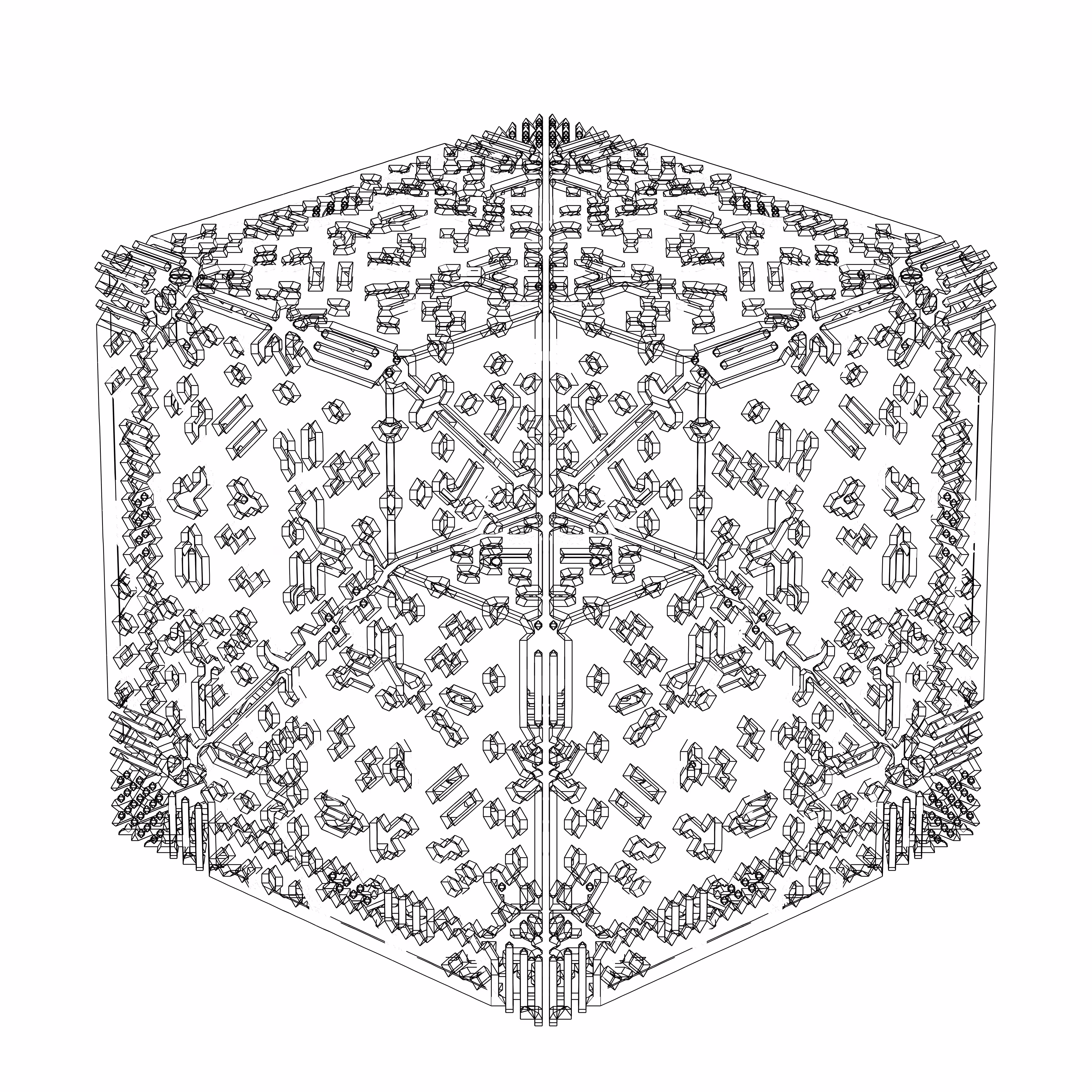 LL21 Alien Art Cube #45