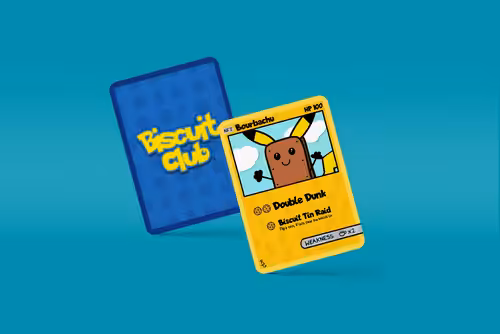 Biscuit Club Characters: Bourbachu Trading Card