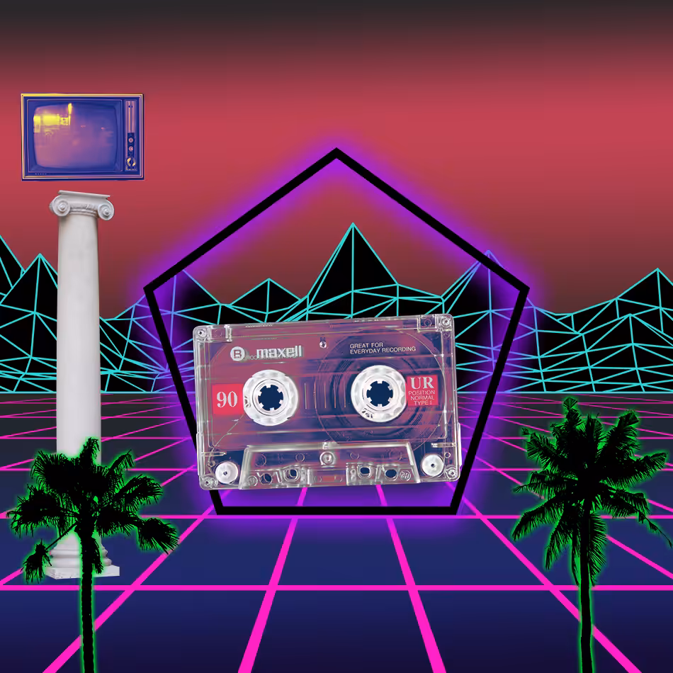 S Y N T H W A V E Nightlife Generator #105