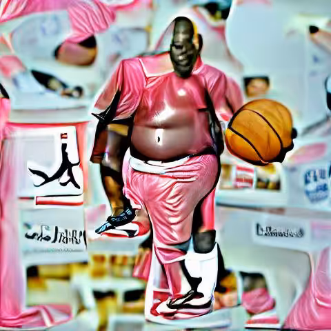 Michael Jordan Pink Fat N1
