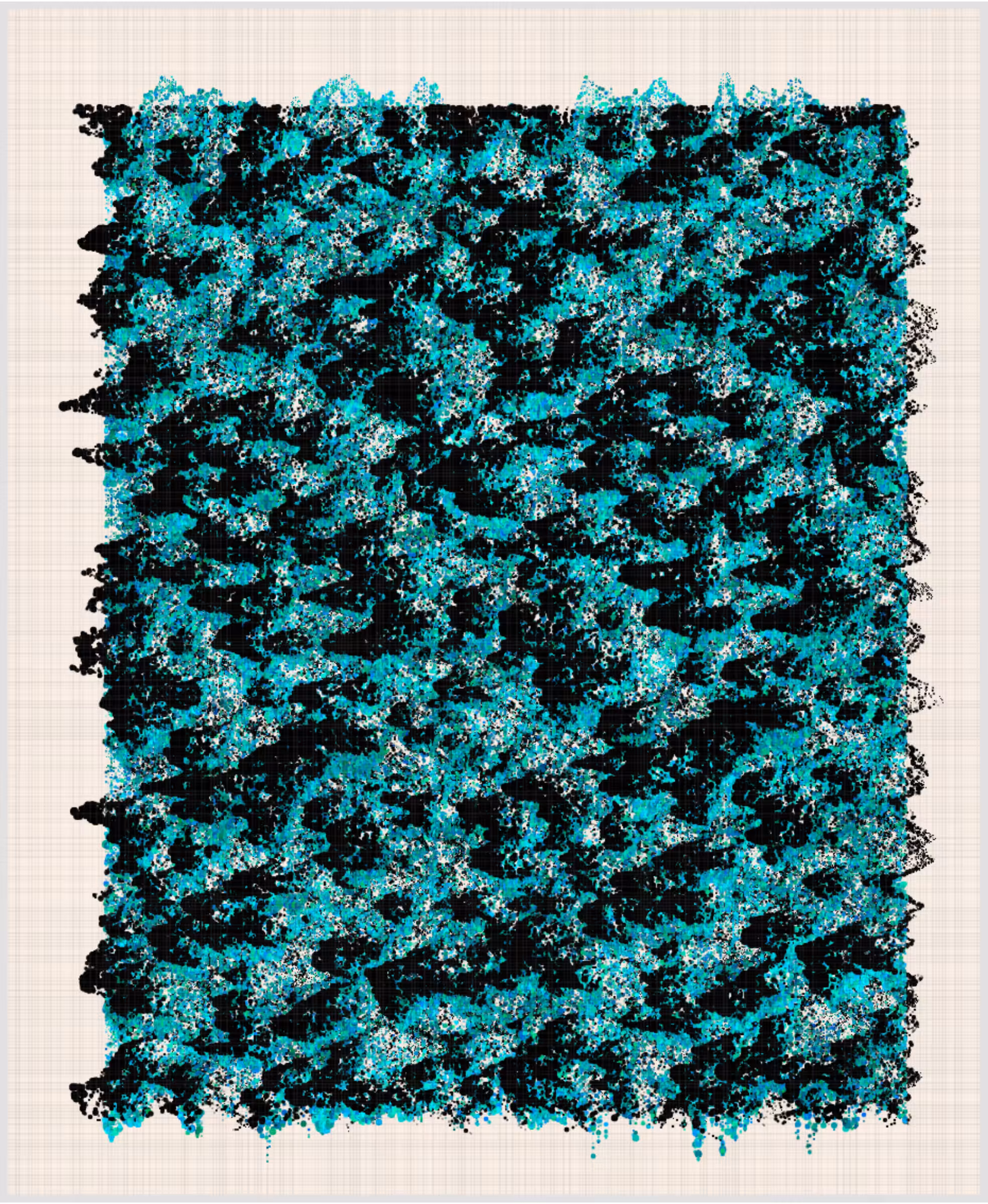Stains on a Canvas #127