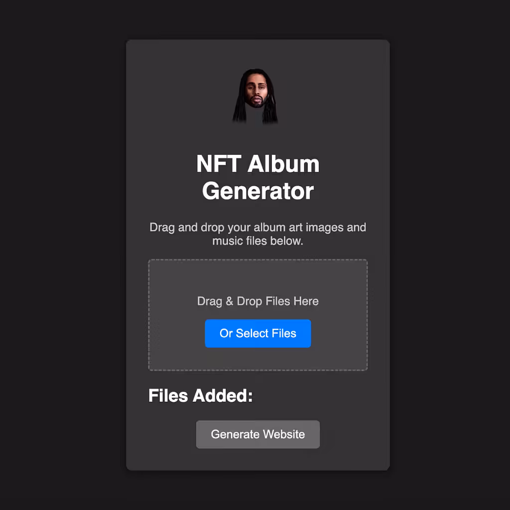 NFT Album Generator