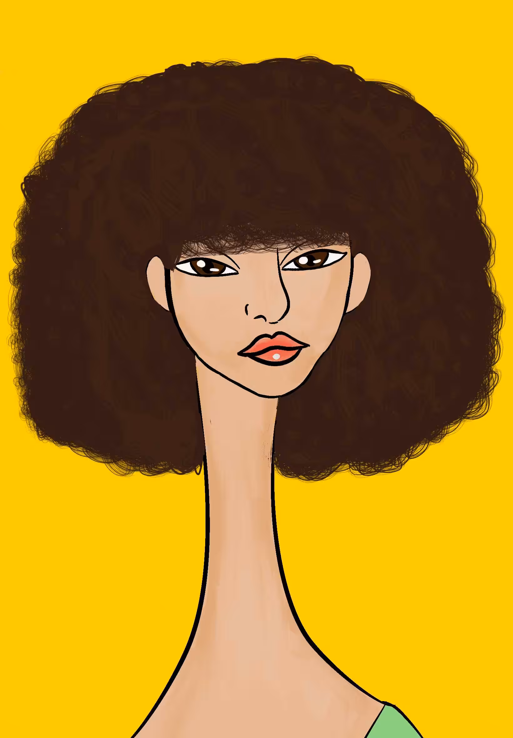 Long Neckie Ladies: Long Neckie Lady #1587