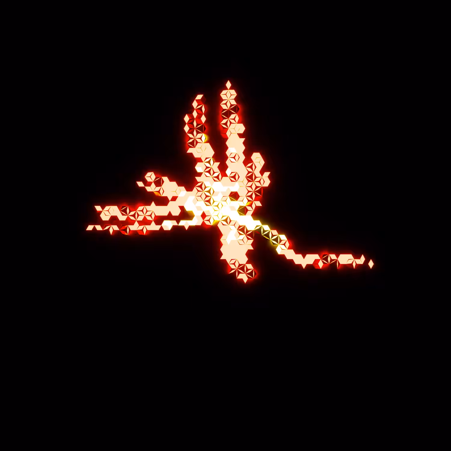 KINETIC WALLS - Fire sparks