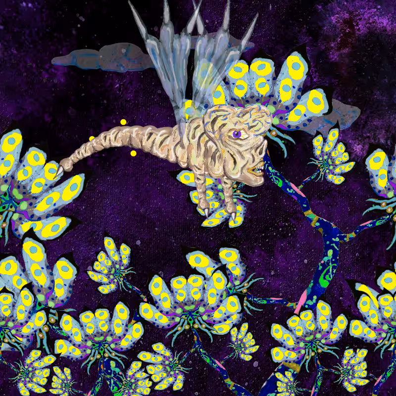 Fireflies and Flower Gardens #106