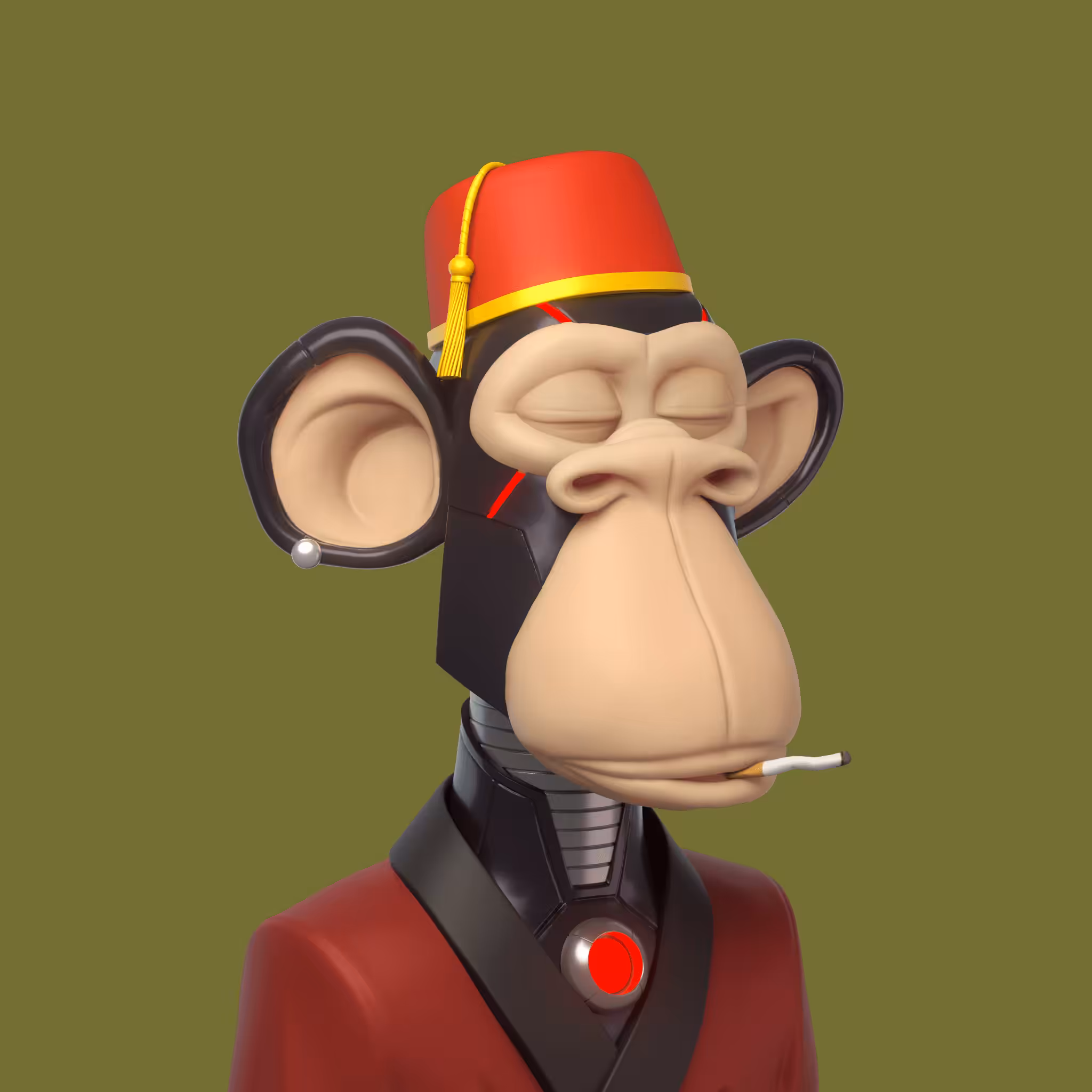 Bored Ape 3D Club #5861