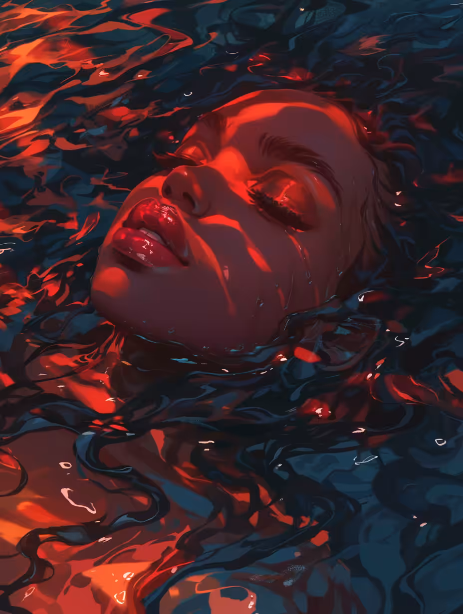 between swimming & drowning: untitled no. 2
