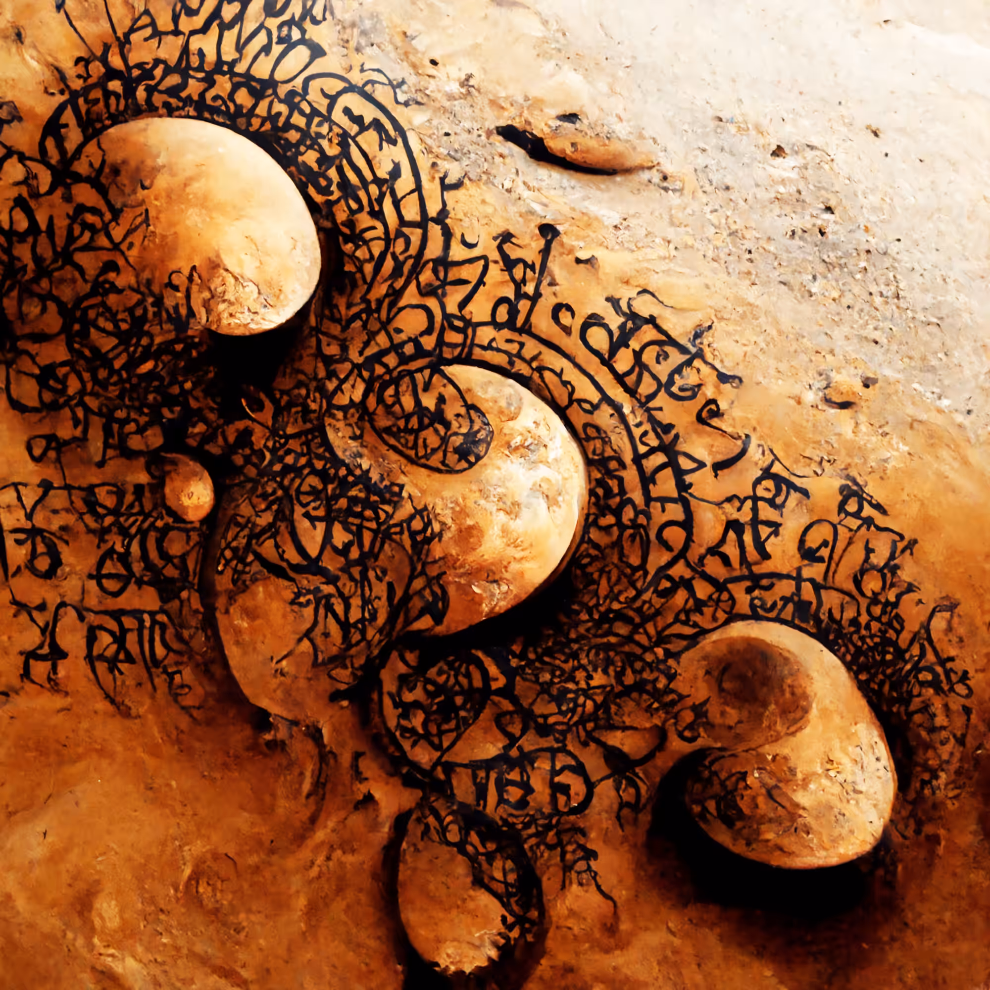 Martian Book of the Dead enumerates Martian Terrain Tattoos