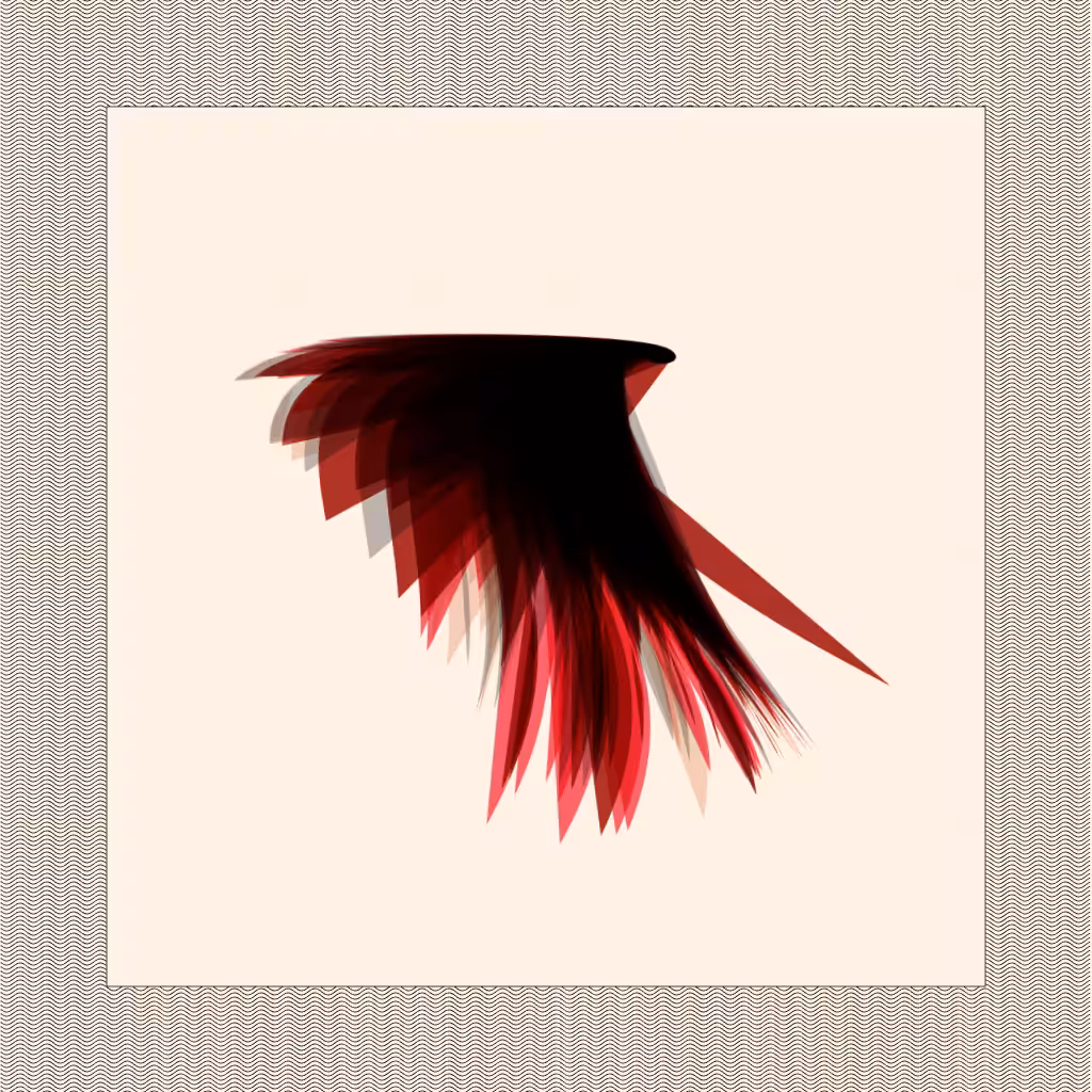Glitch Bird No. 4