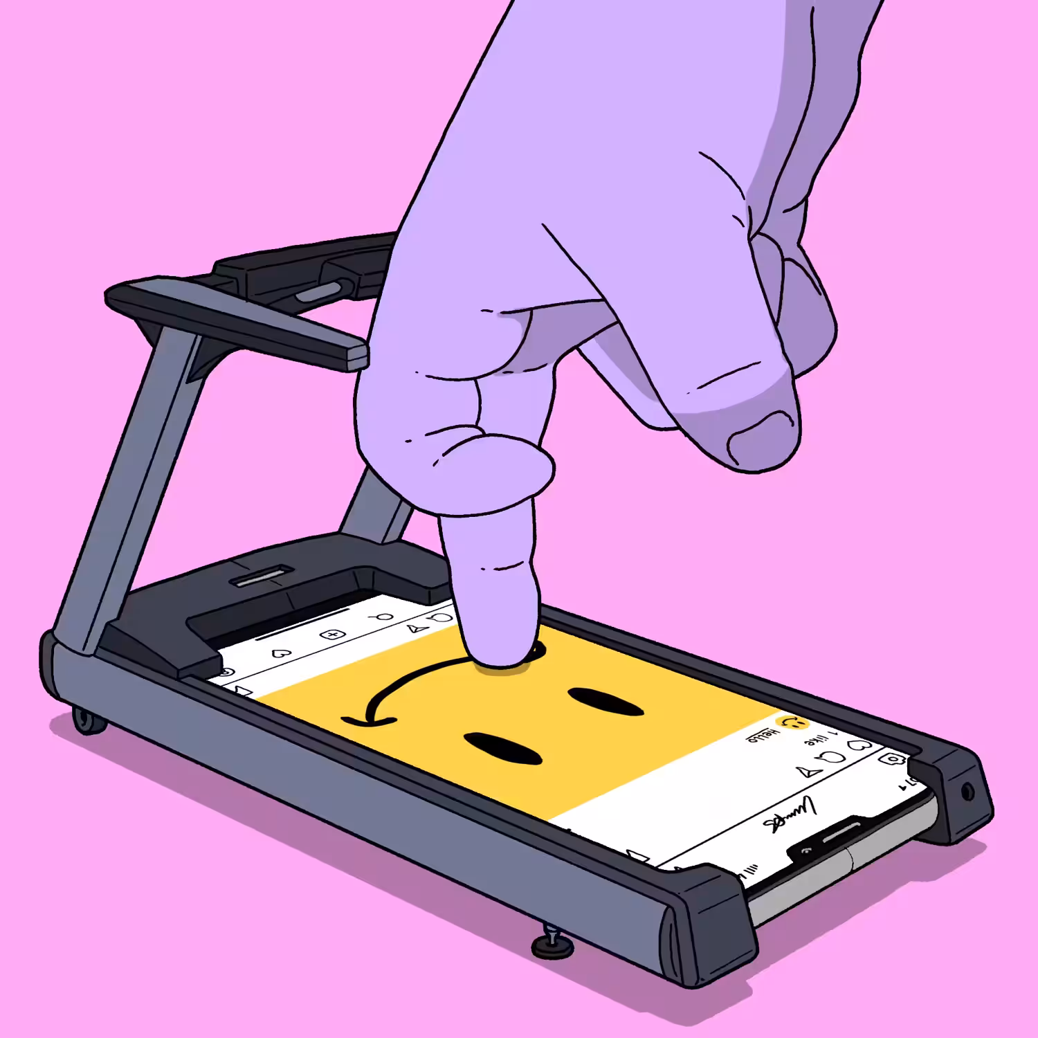 Treadmill Phone Case