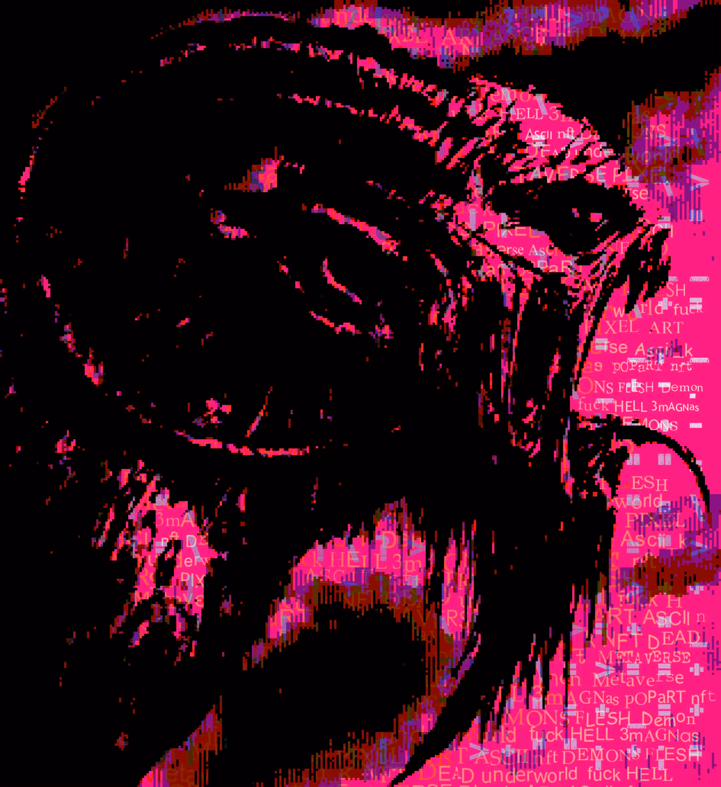 HellBoys Series ASCII and Pixel Demons and Monsters - Hell Boy #2. v.1.0.0