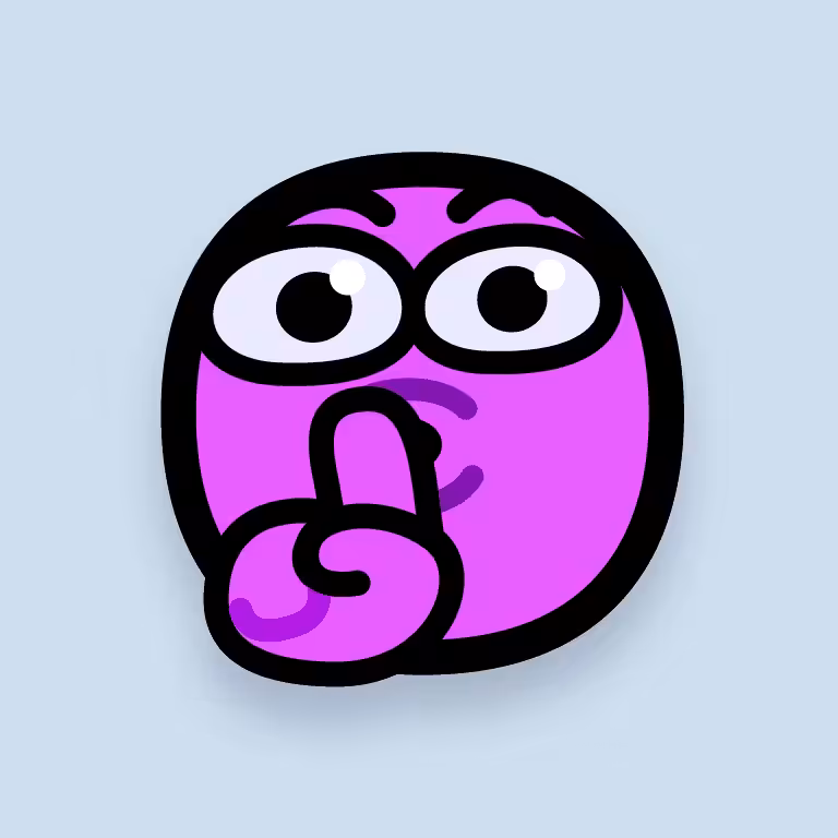 :shh: