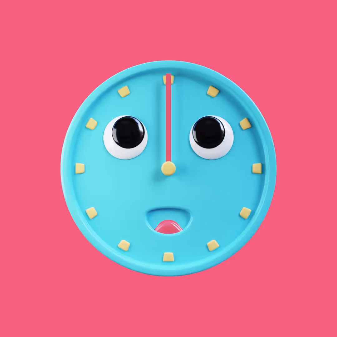 wobbly clock