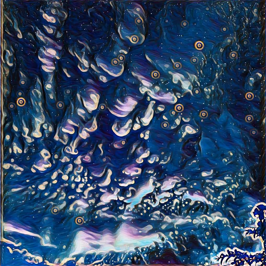 a night in the forest