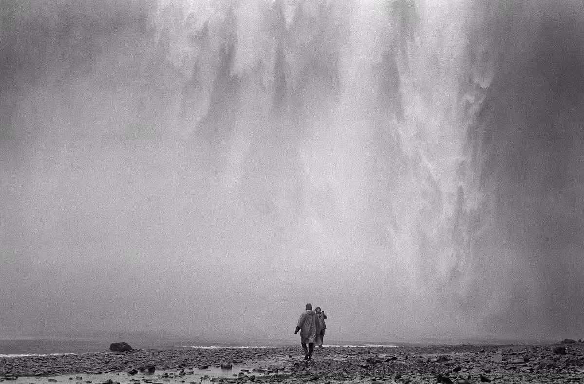 Skógafoss, Fotografia Ożywiona