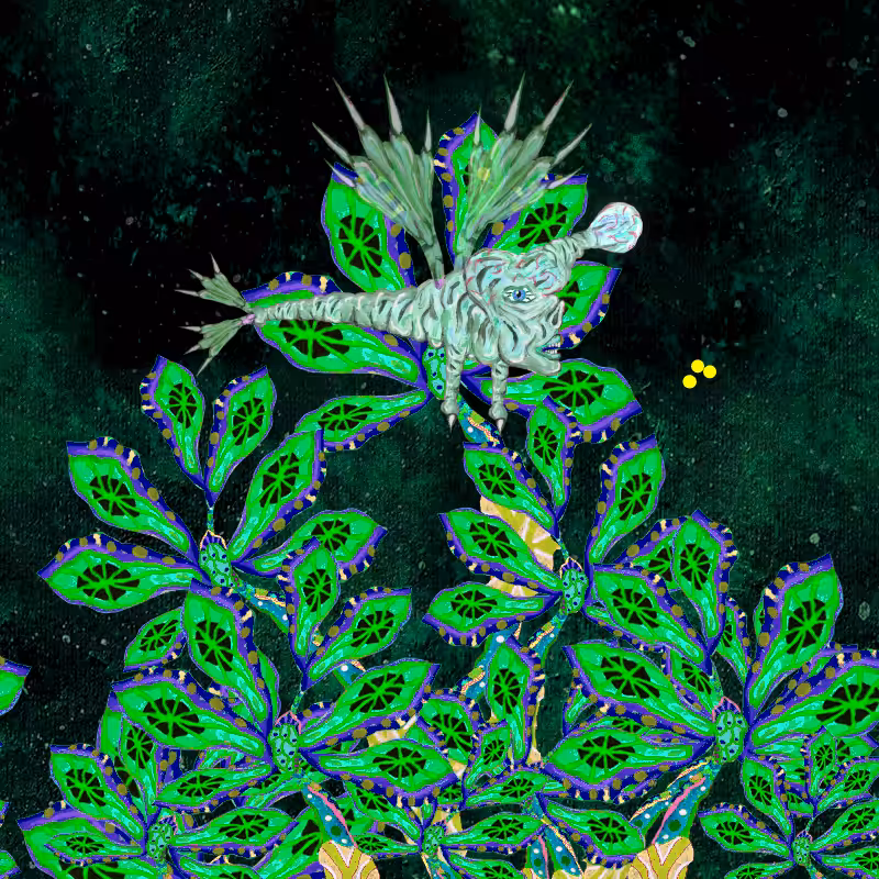Fireflies and Flower Gardens #189