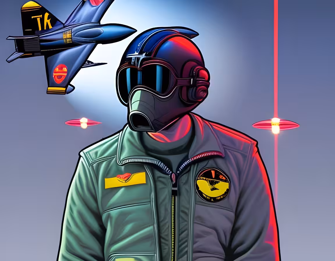 fighter jet pilot #06