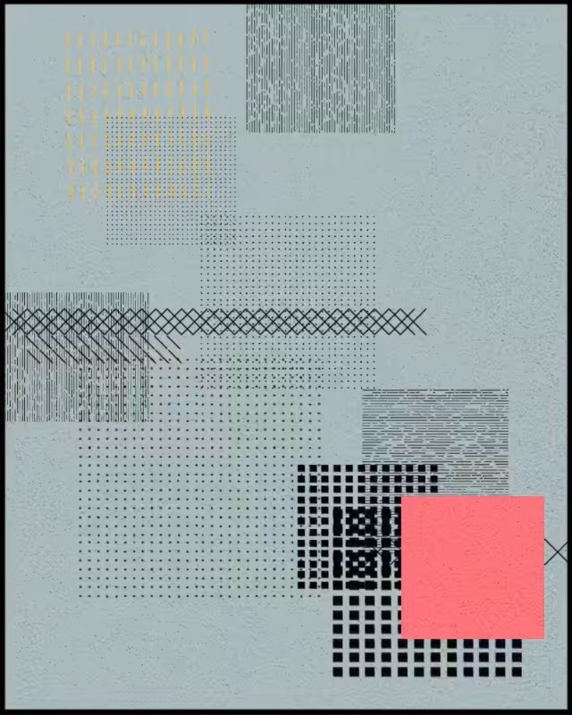 Dance of lines and shapes #46