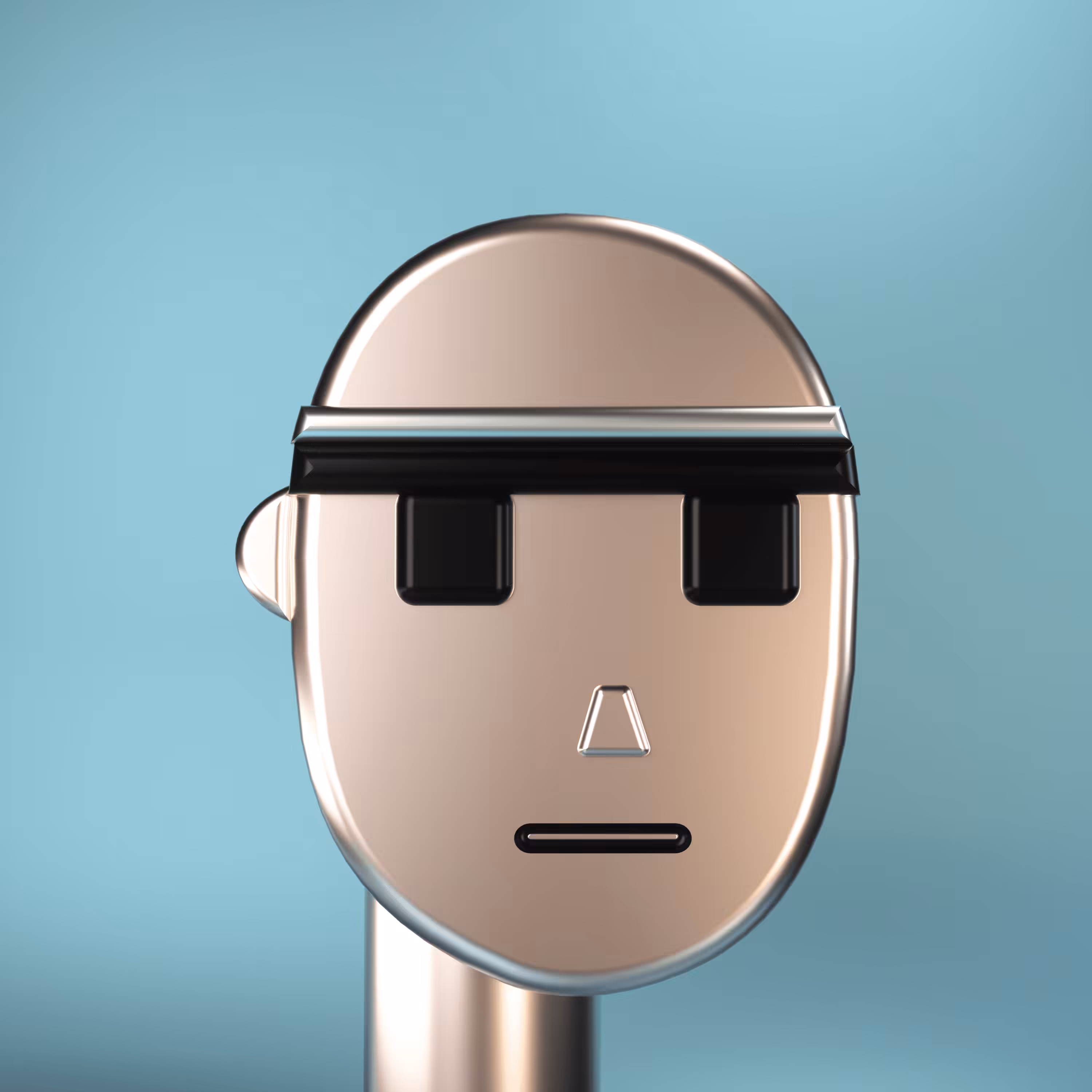 3D Chrome Punk #0284