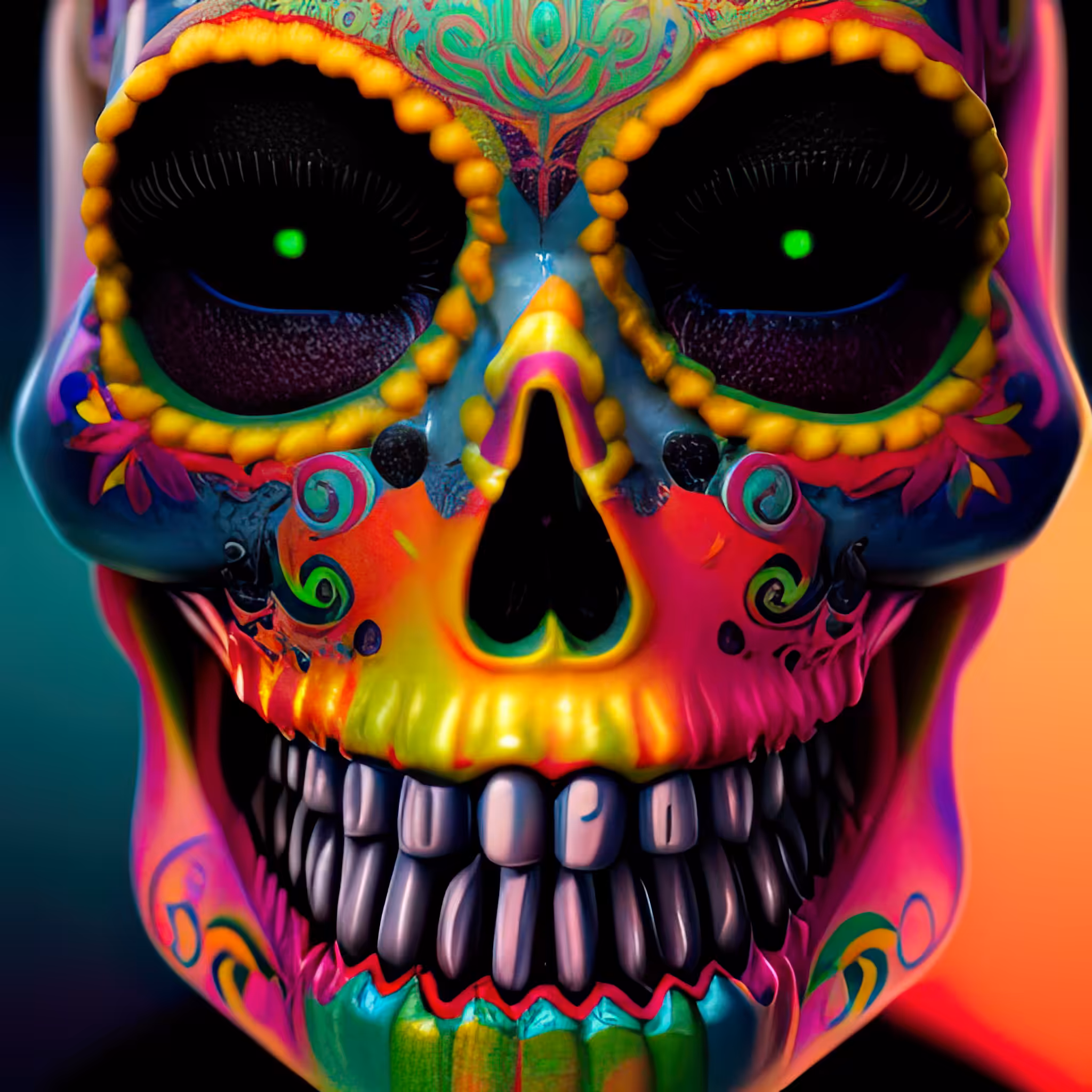 Head Case - A Color Study: Head Case #94