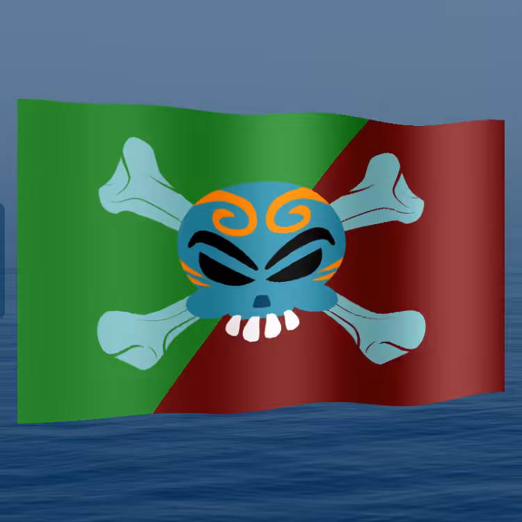 Jolly Roger Flag #29