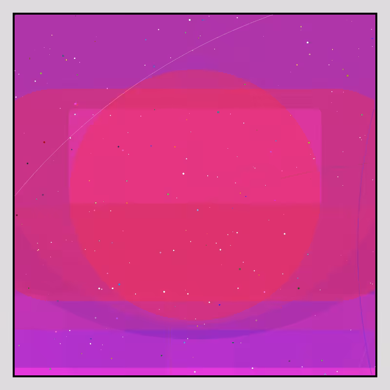 Color Field Starry B #11