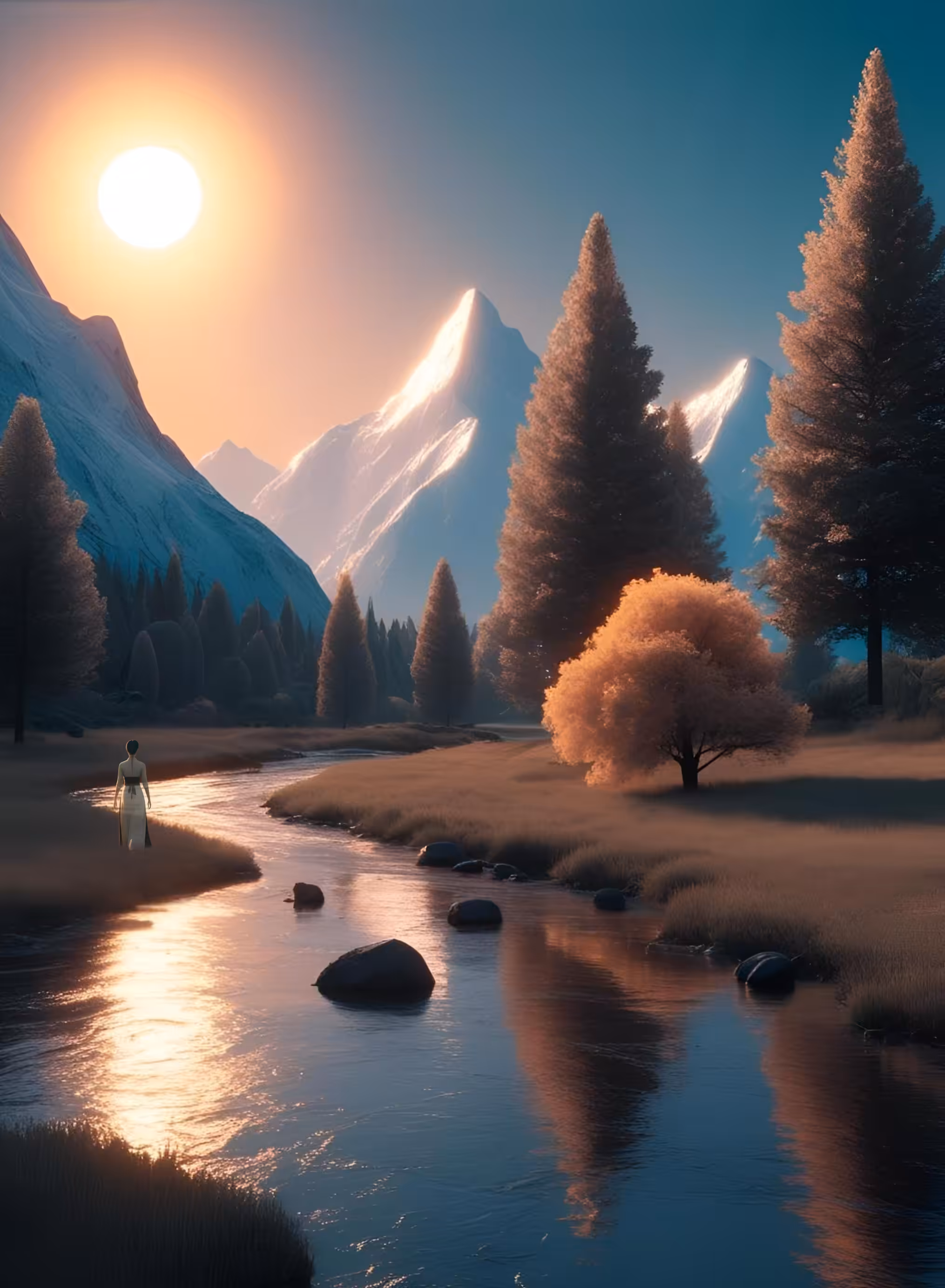 Somwhere in the mountains 