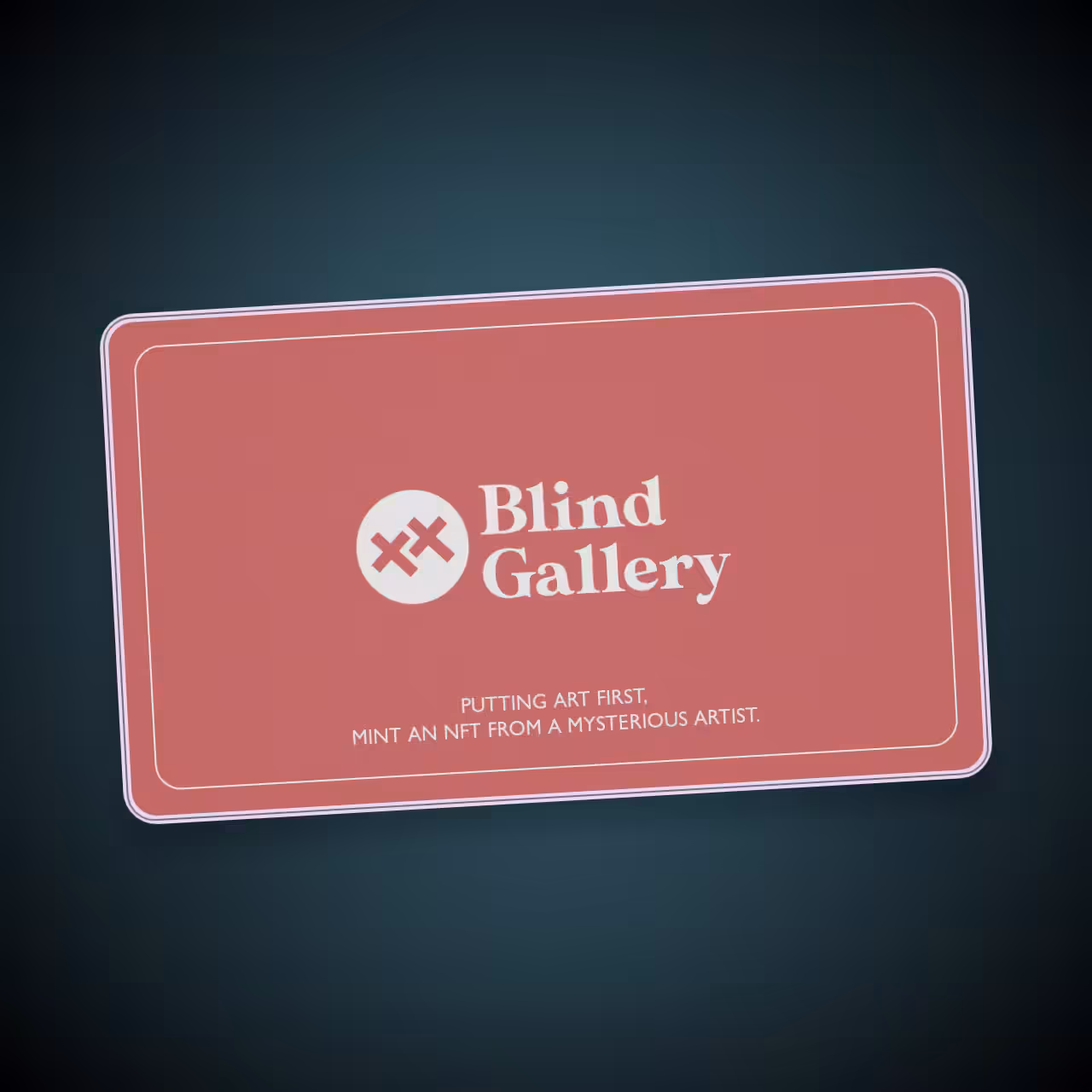 Blind Gallery Club Membership #335