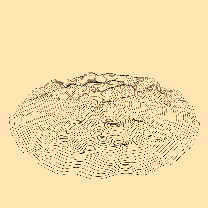 Spiral landscape #4