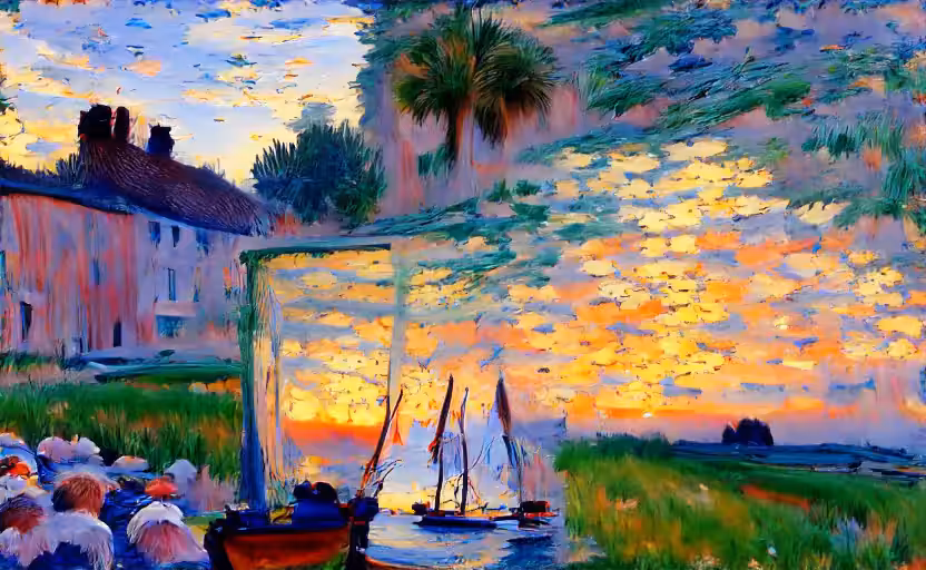 Impressionist Sunset 20