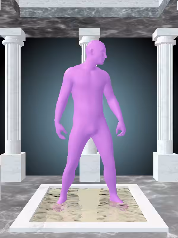 HeavenComputer: The Shooter Glossy Violet Man #4932