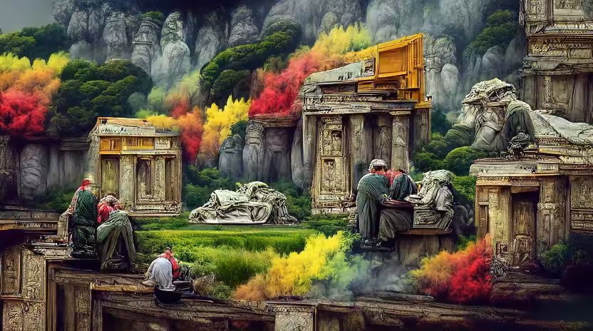 The Temple of Erechtheum