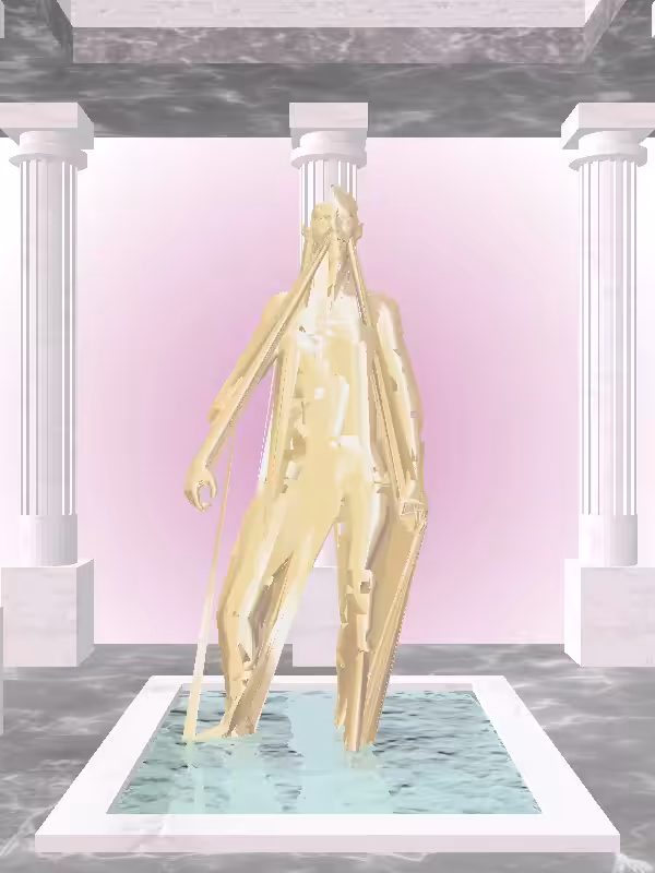 HeavenComputer: The Victorious Real Gold Woman #1293
