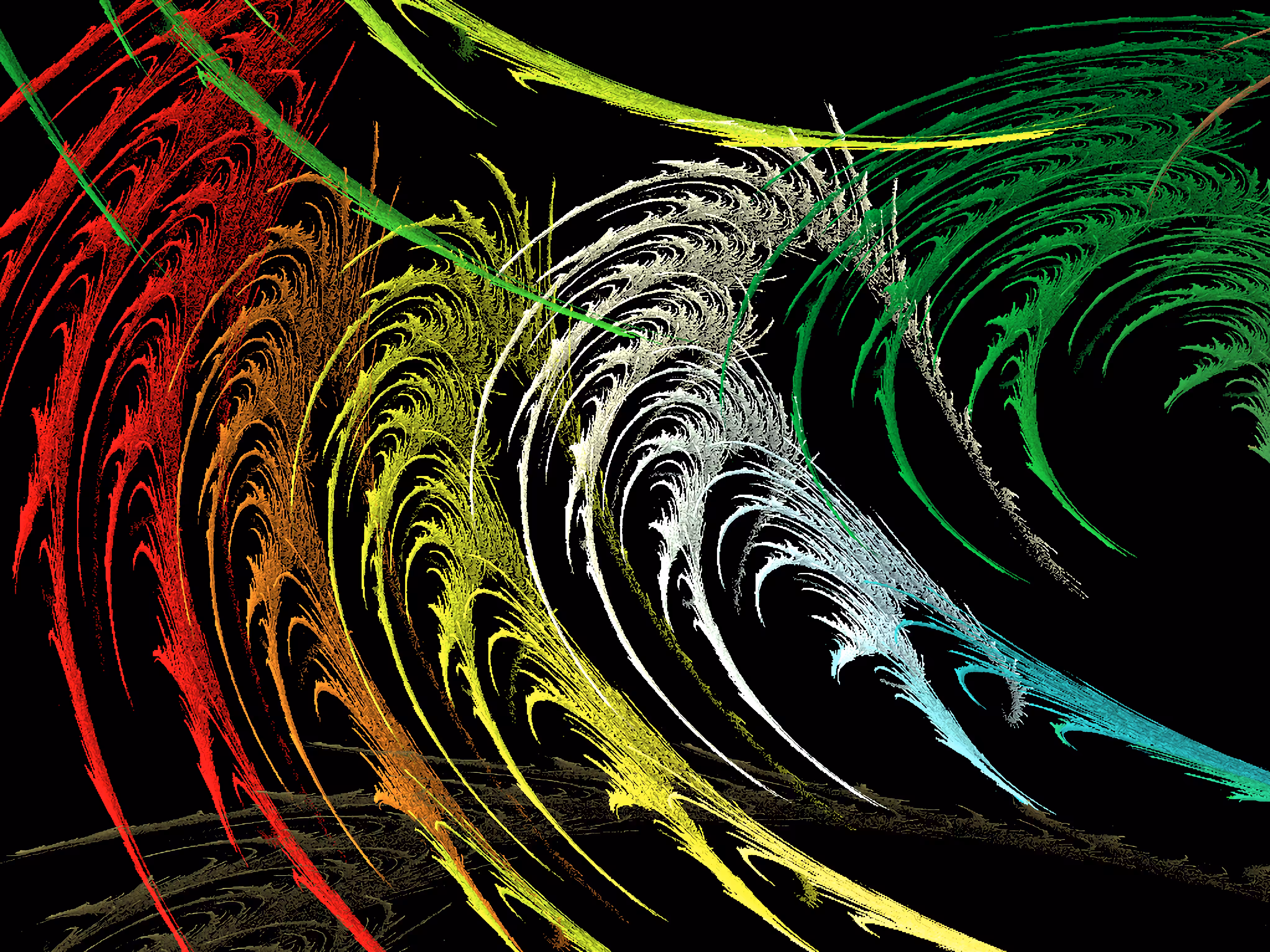 Raw Fractal Series - #127 - Ripcurl