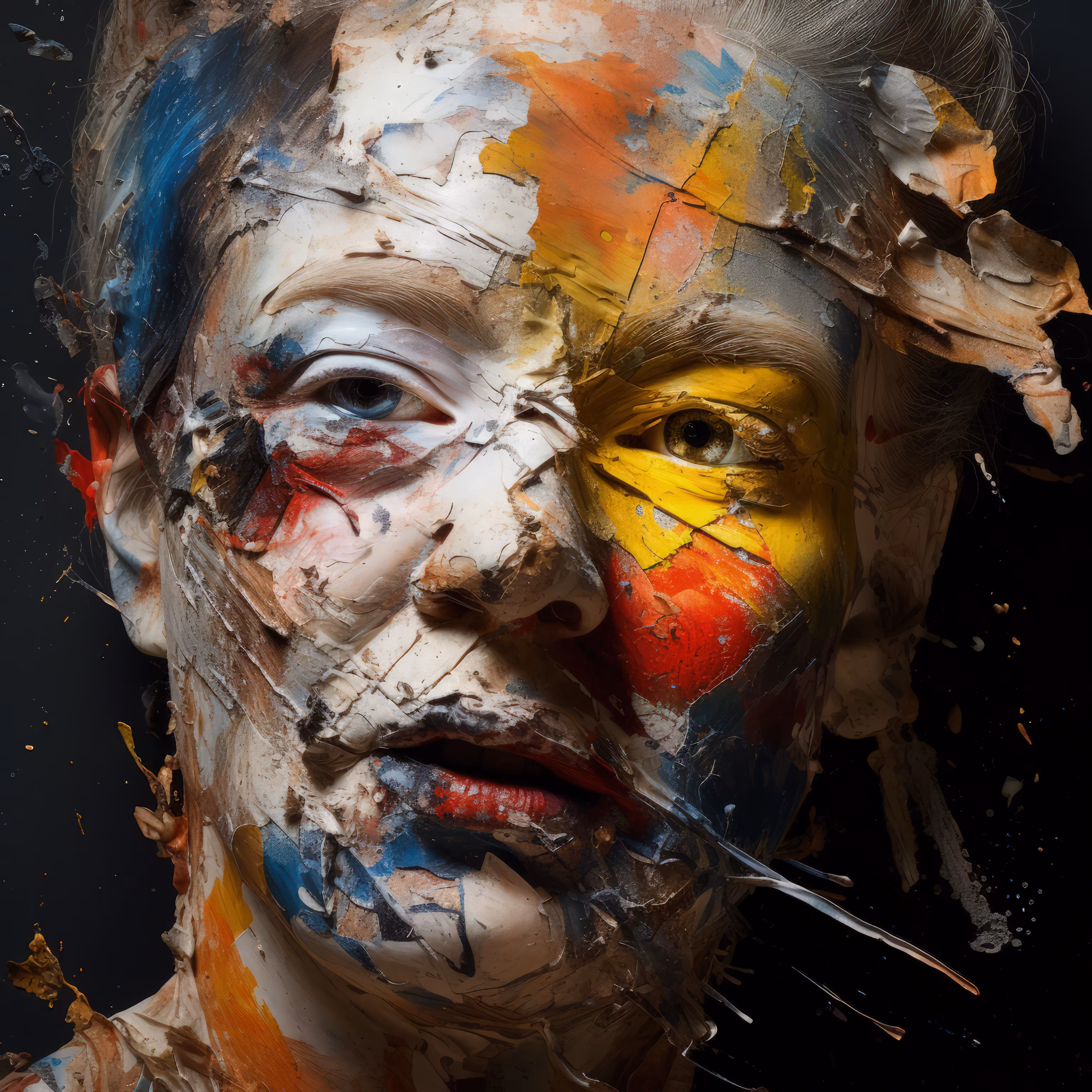 Painted Heads: #26
