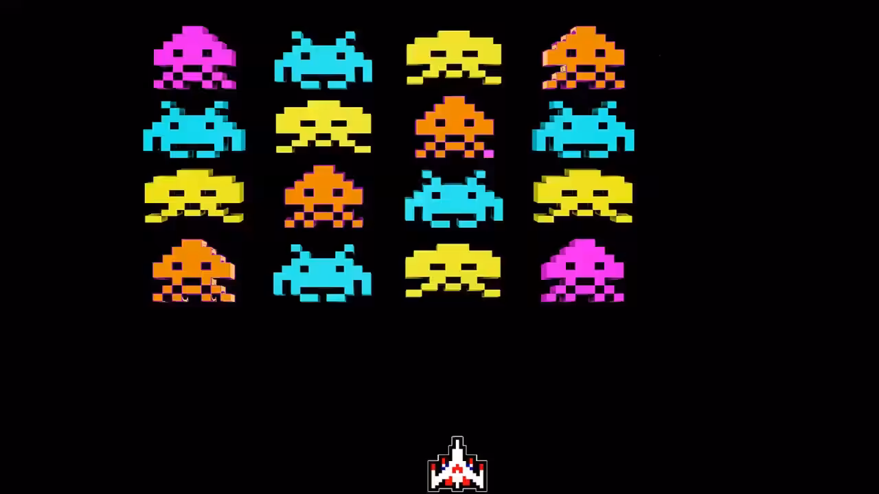 Spaced Out Invaders