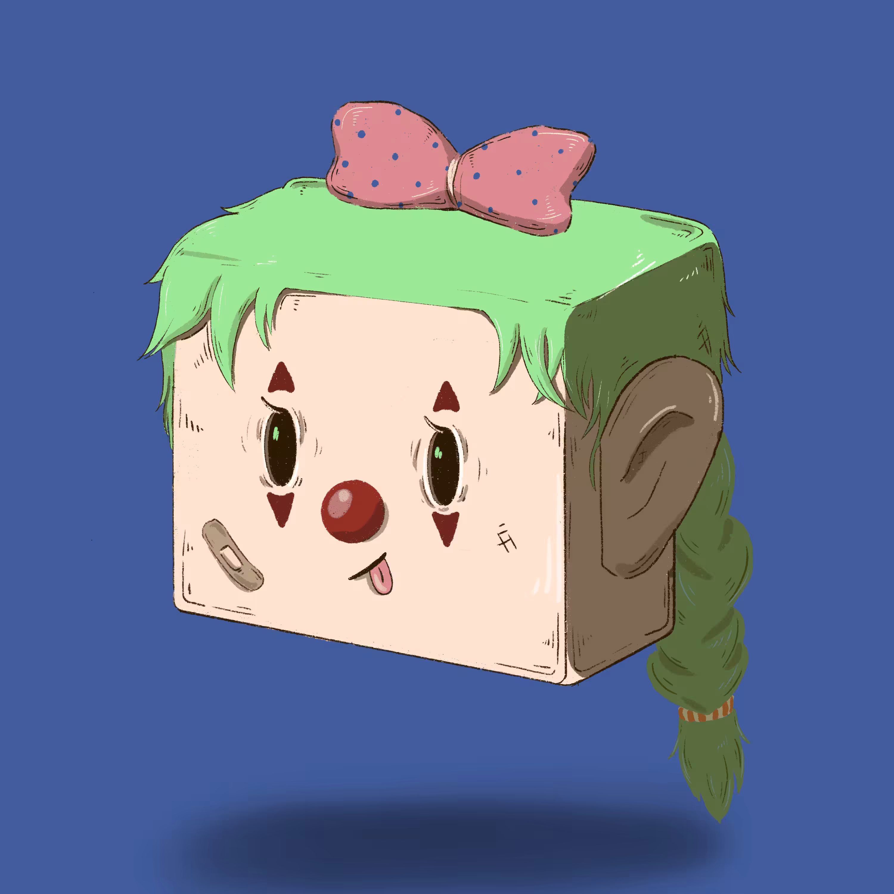 clown girl 050