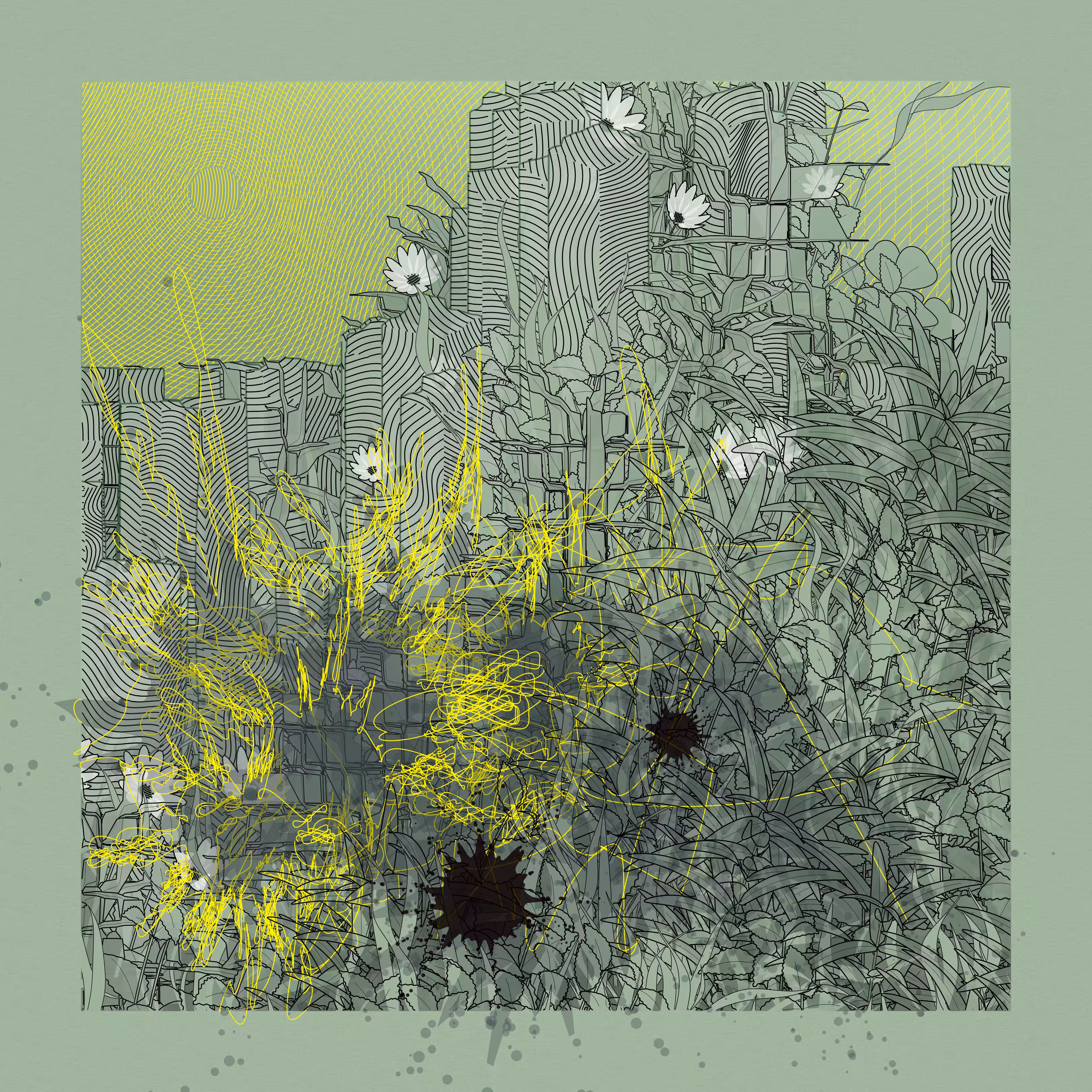 Landscape with Carbon Capture #8400