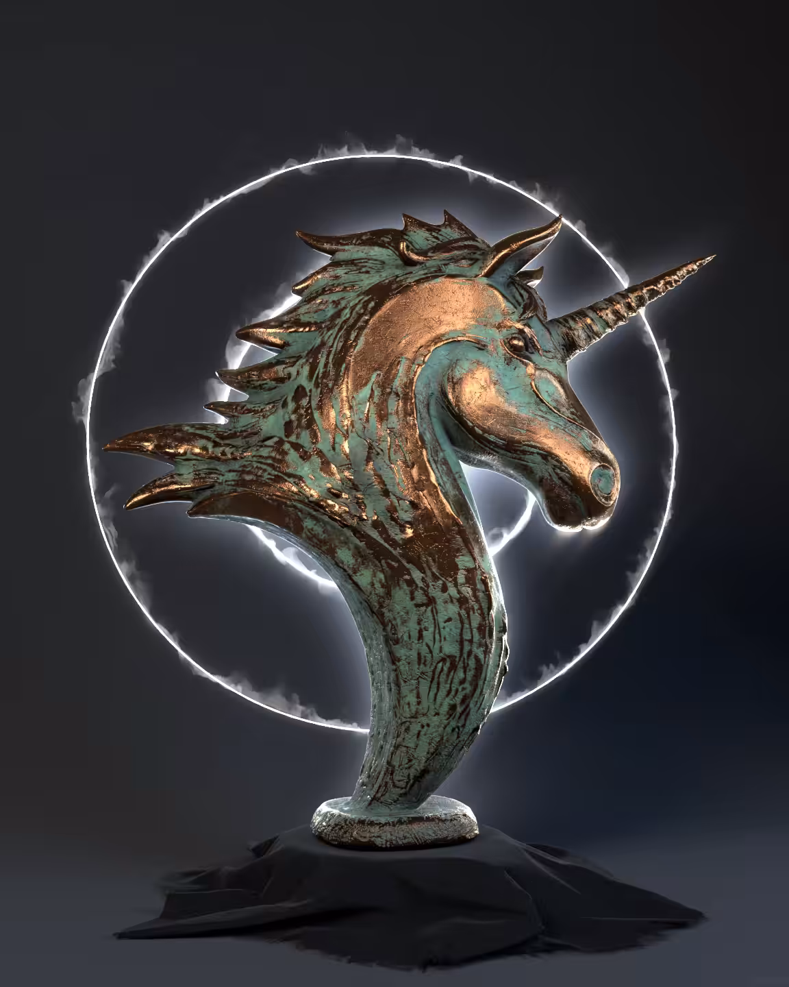 B R Ø N Z Ξ >< P I X Æ L S > 01_UNICORN