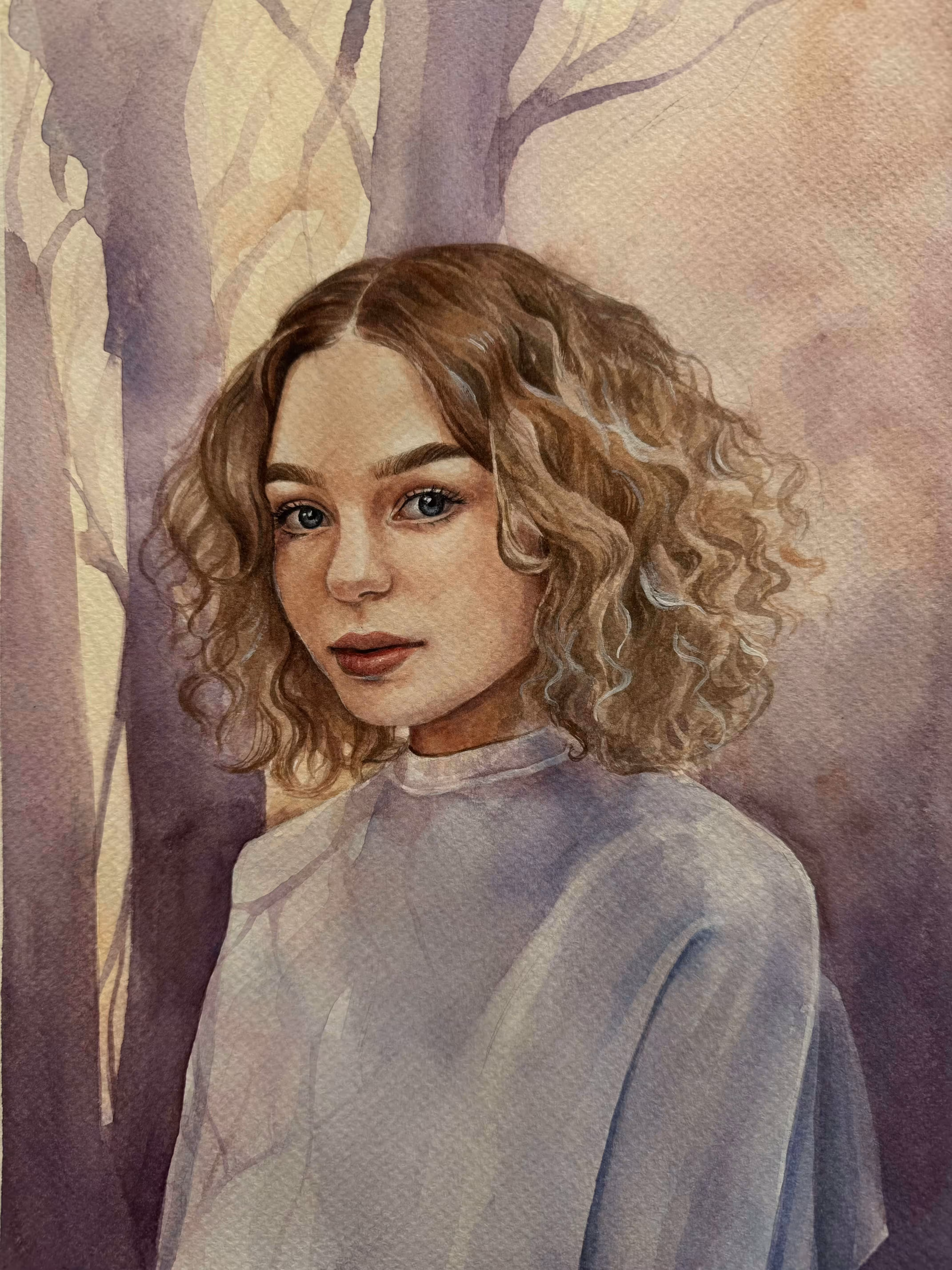 Her gaze