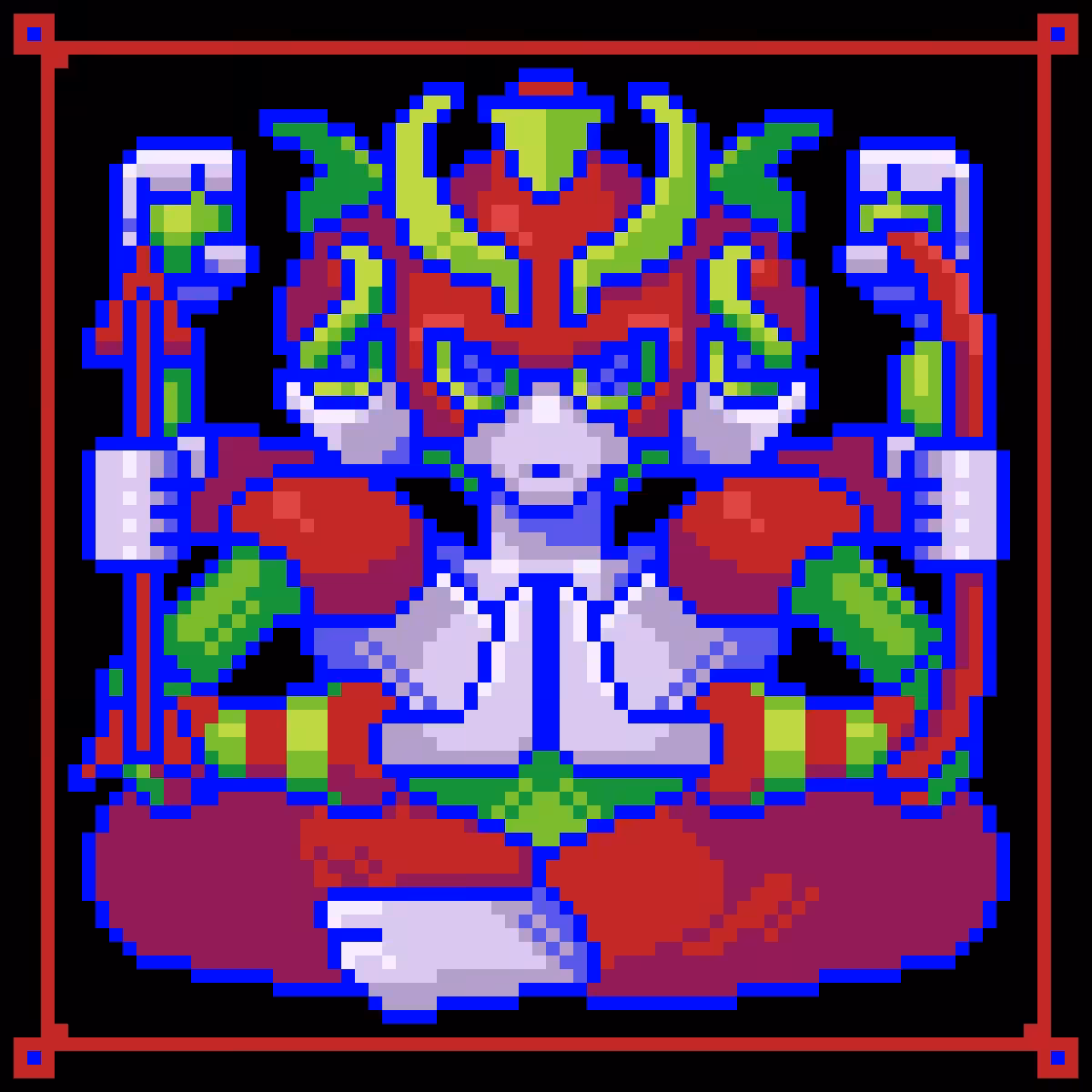 NFT BUDDHA_012 ASHURA TEN