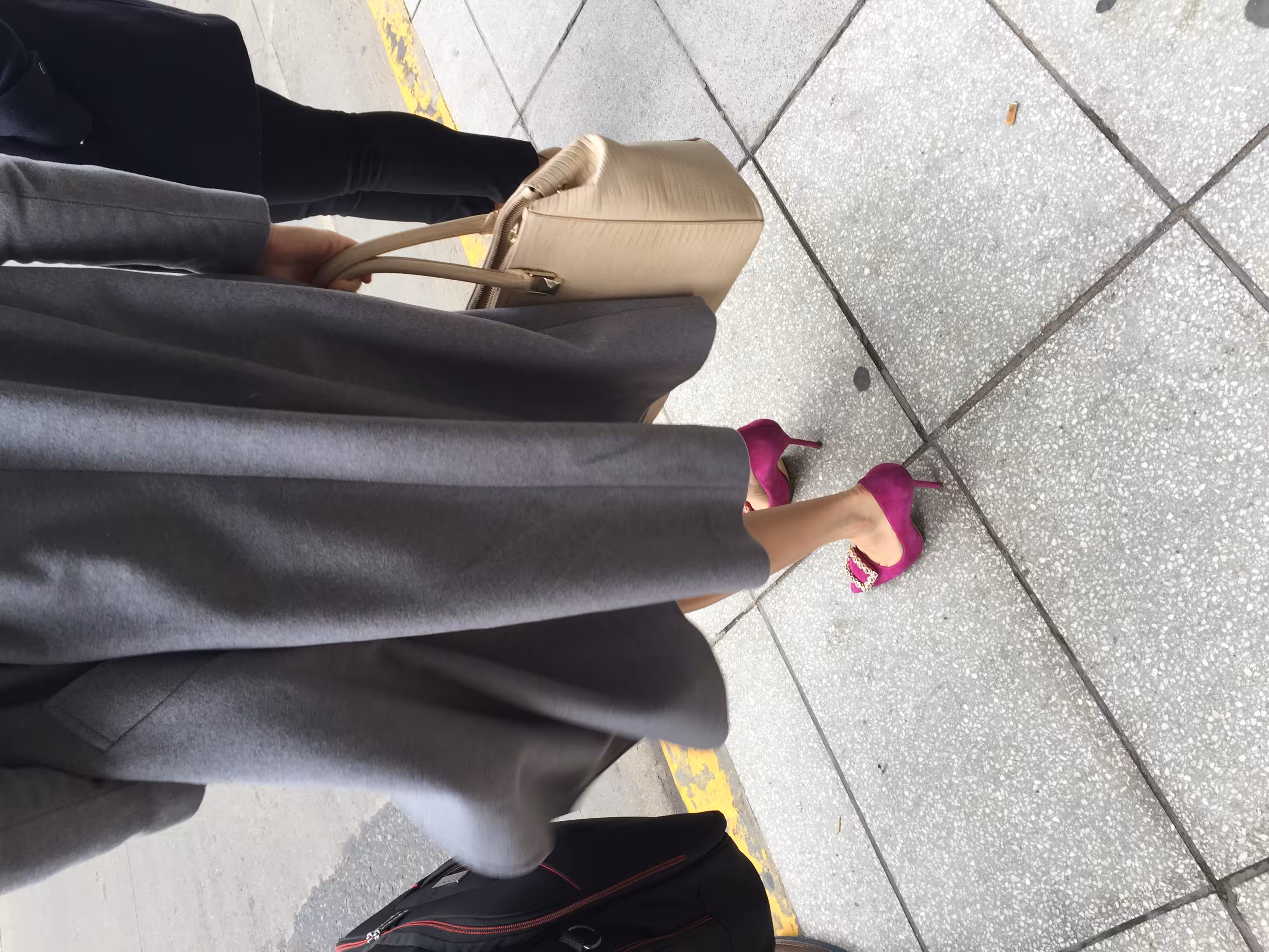 Fuchsia Heels in Buenos Aires