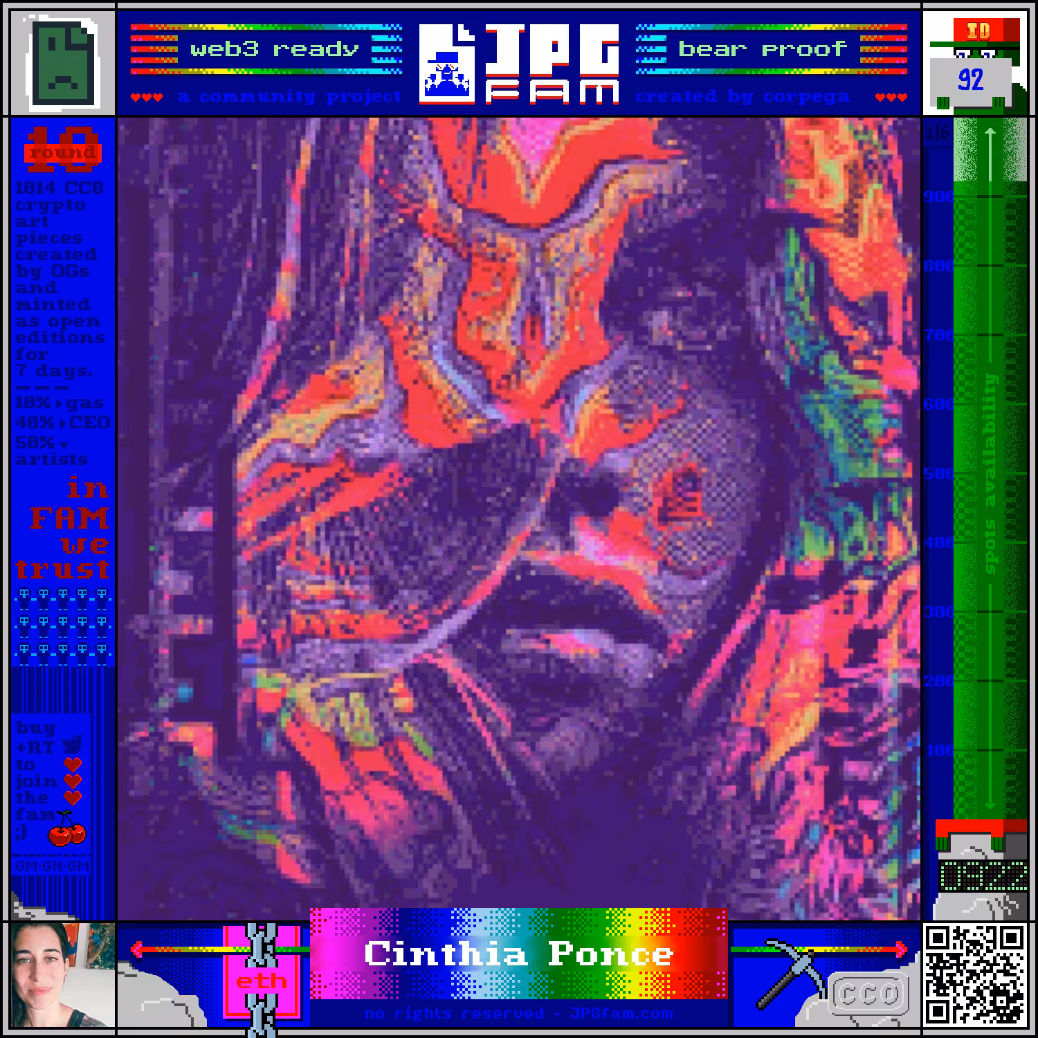 JPGfam #92: Cinthia Ponce