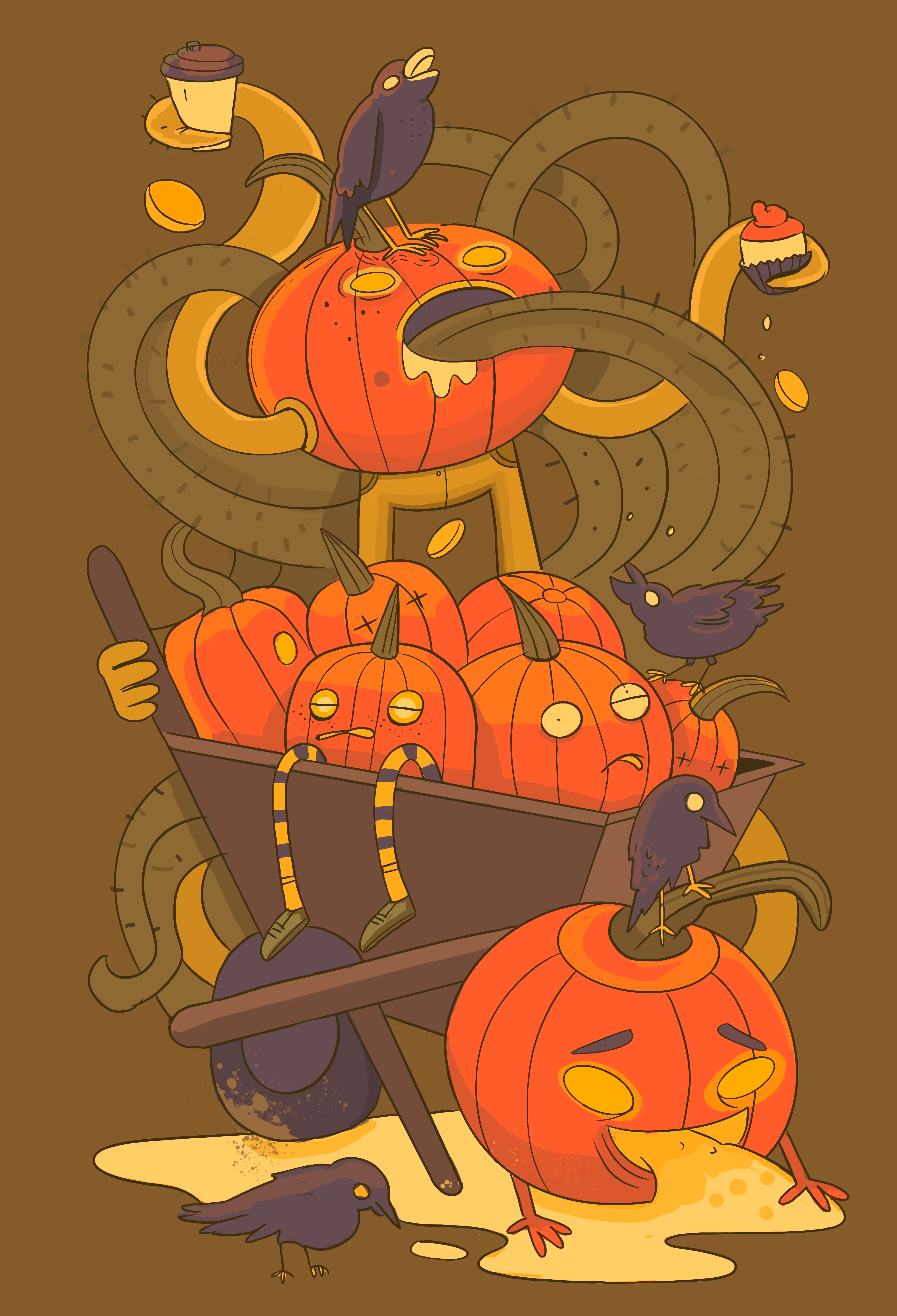The poisonous pumpkin 
