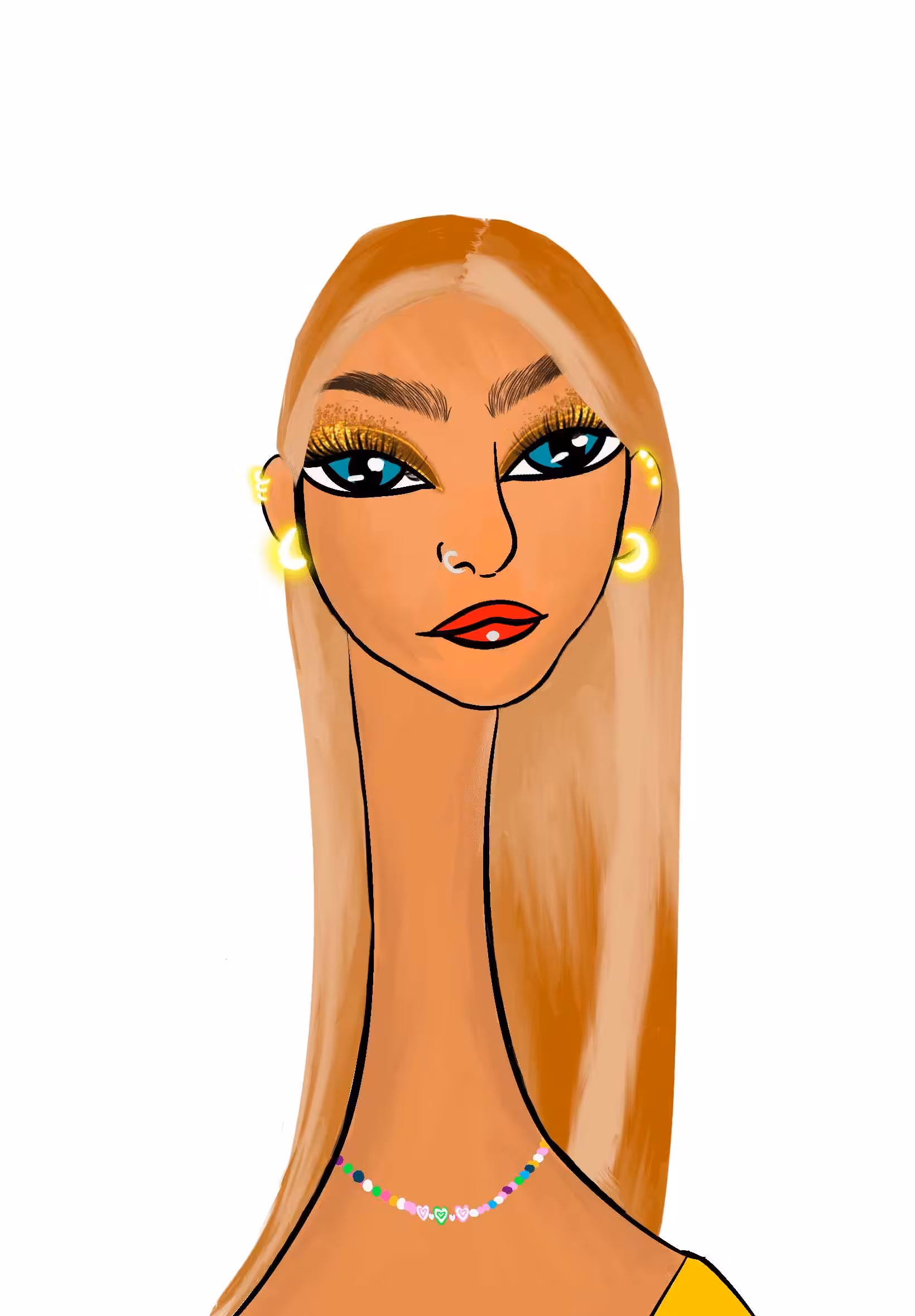 Long Neckie Ladies: Long Neckie Lady #1471